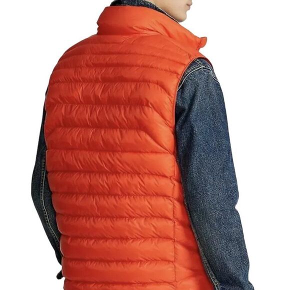 Polo Ralph Lauren Men's Performance Packable Full Zip down Puffer Vest L NWT - Picture 2 of 7
